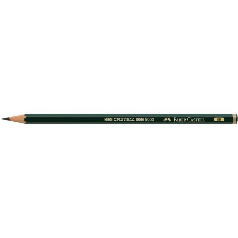 Μολύβι Σχεδίου Faber Castell 9000 σε σκληρότητα 5B