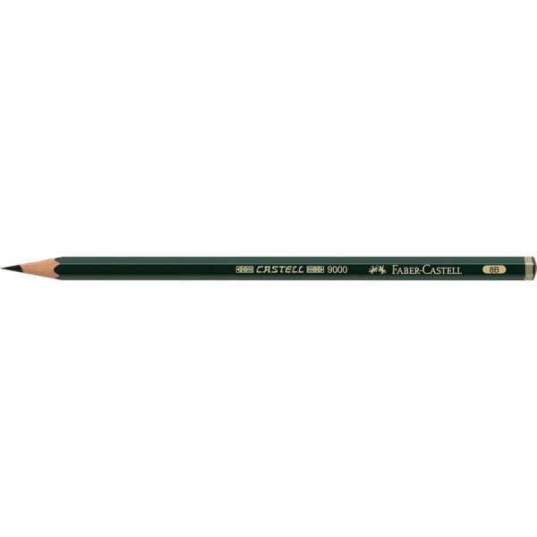 Faber Castell 9000 Μολύβι Σχεδίου σε Σκληρότητα 8B Faber Castell 9000 Μολύβι Σχεδίου σε Σκληρότητα 8B
