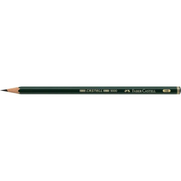 Faber Castell 9000 Μολύβι Σχεδίου σε Σκληρότητα HB Faber Castell 9000 Μολύβι Σχεδίου σε Σκληρότητα HB