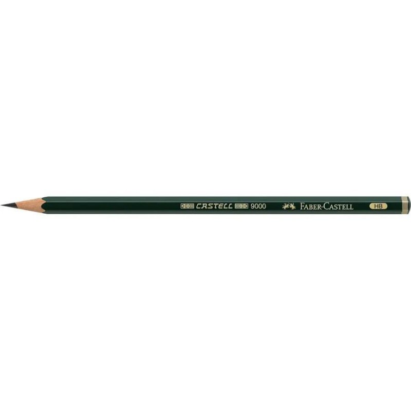 Μολύβι Σχεδίου Faber Castell 9000 σε σκληρότητα HB