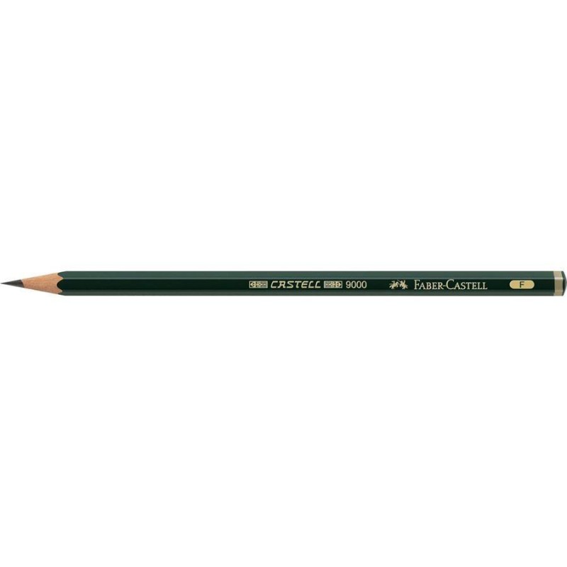 Μολύβι Σχεδίου Faber Castell 9000 σε σκληρότητα F