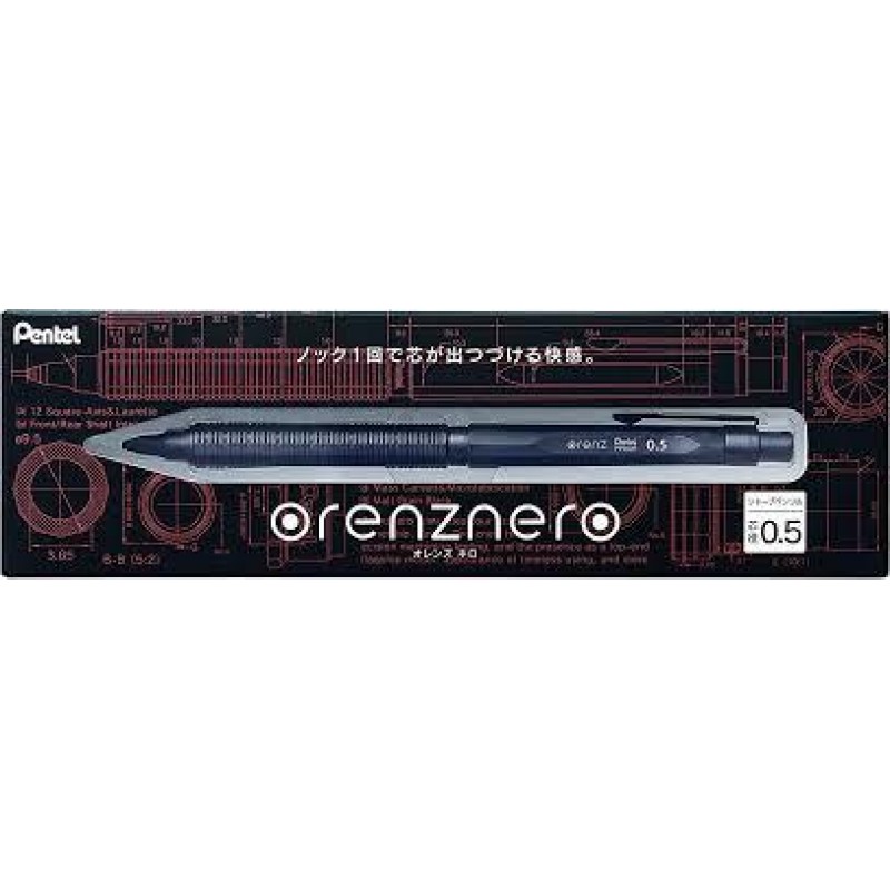 Pentel Μηχανικό Μολύβι Petntel Orenznero 0.5 Black